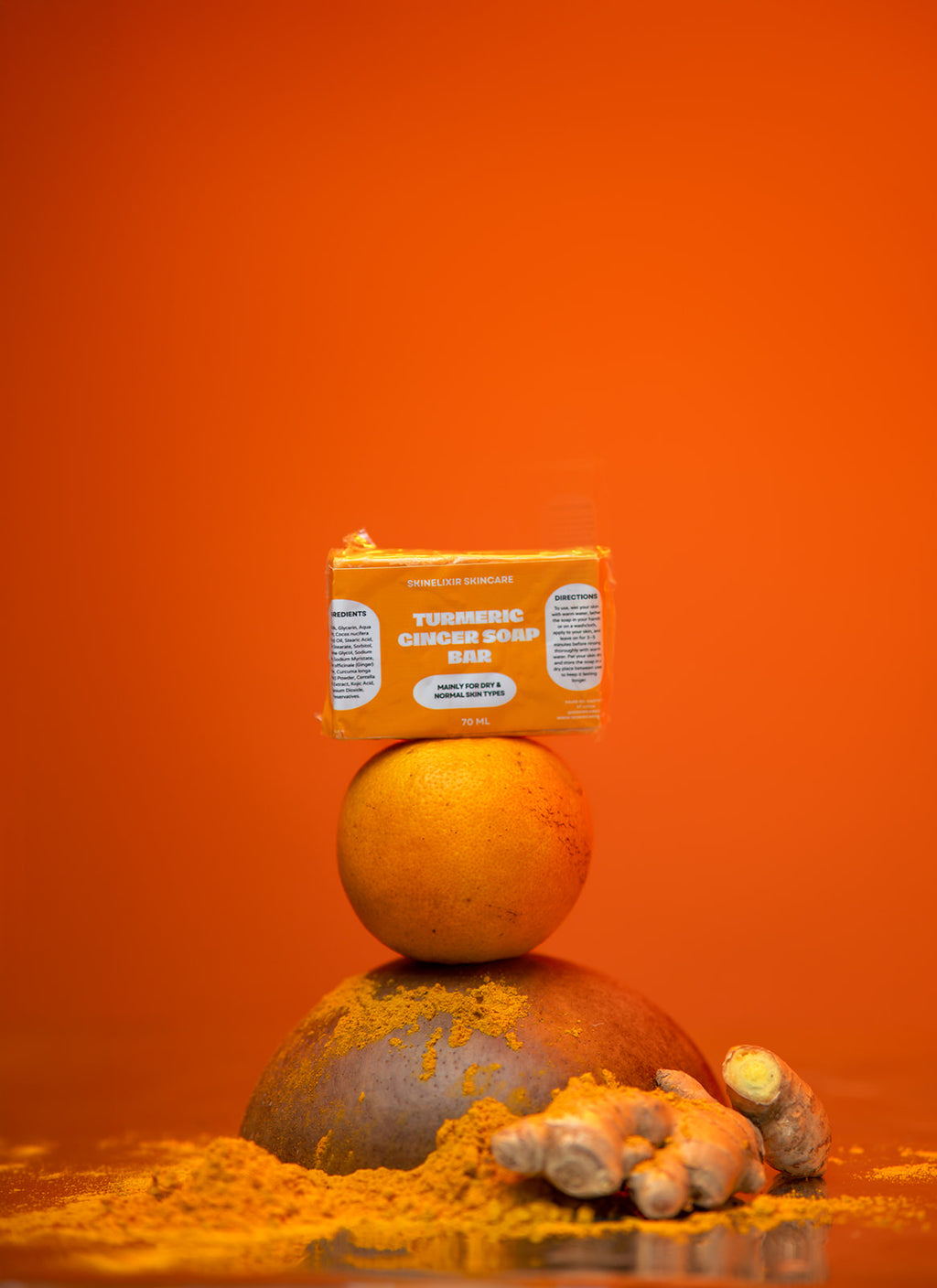 Turmeric Ginger Soap Bar