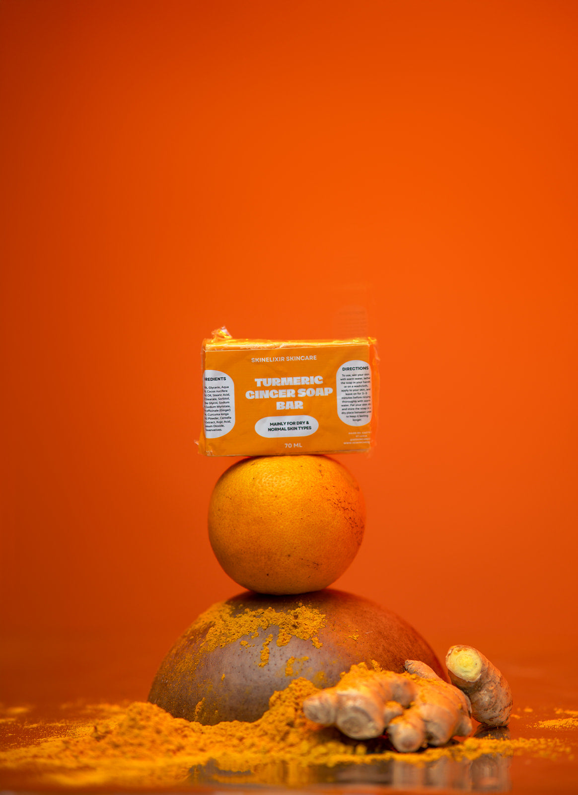 Turmeric Ginger Soap Bar