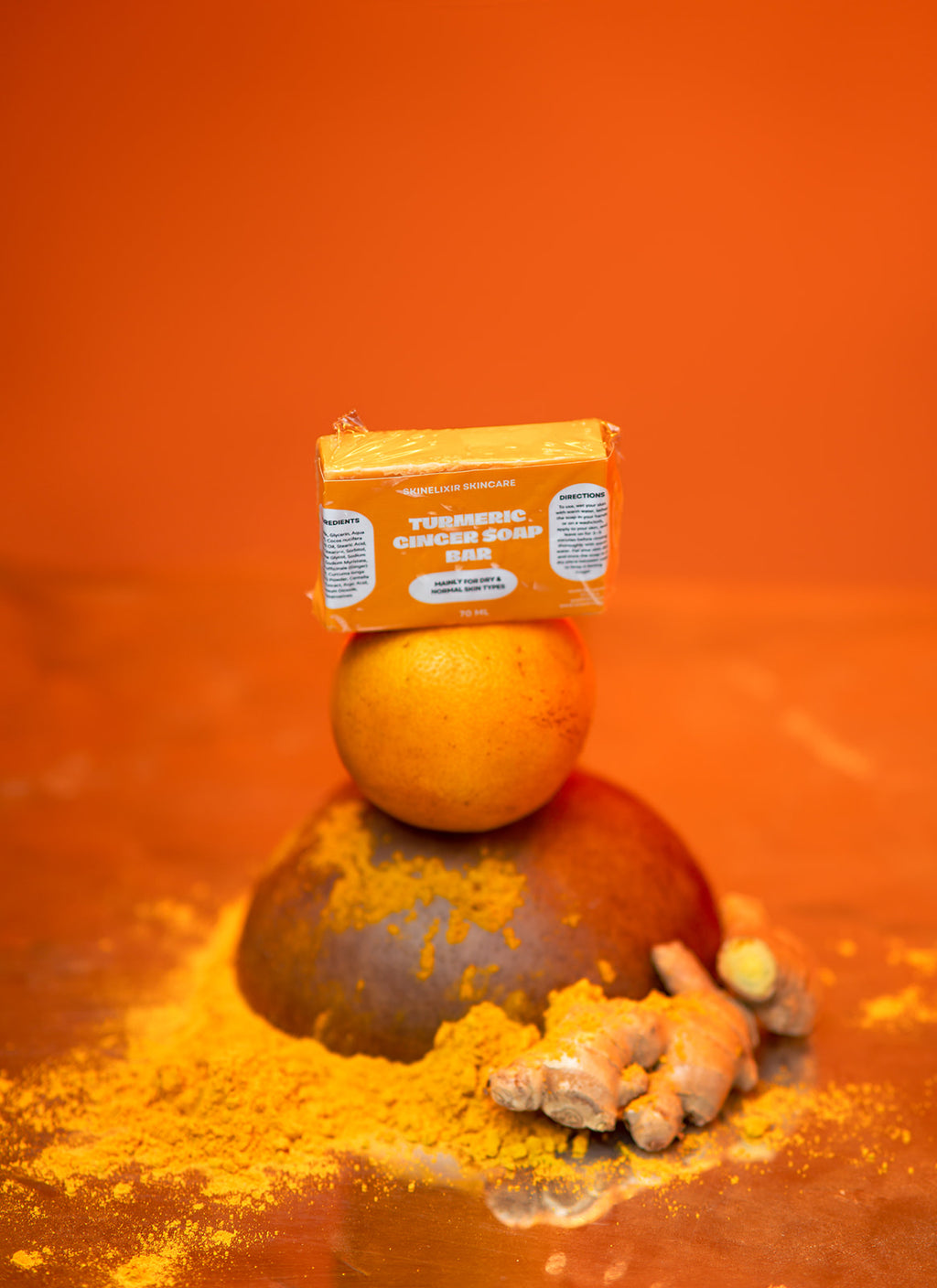 Turmeric Ginger Soap Bar