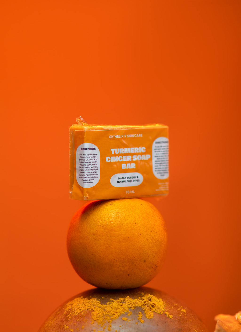 Turmeric Ginger Soap Bar