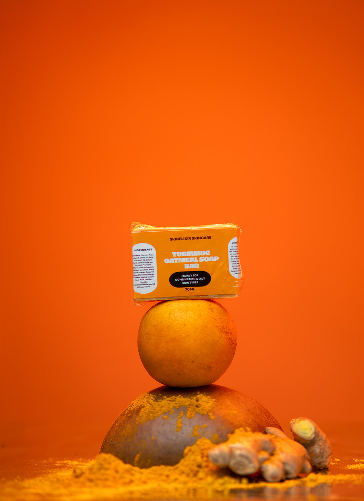 Turmeric Oatmeal Soap Bar